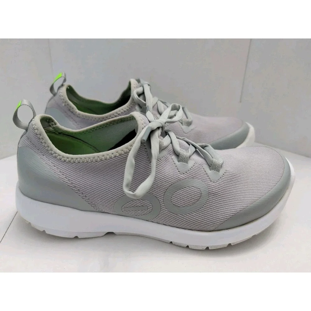 OOFOS OOmg Sport LS Gray Slate Recovery Shoes Women's 8.5 Comfort Sneakers